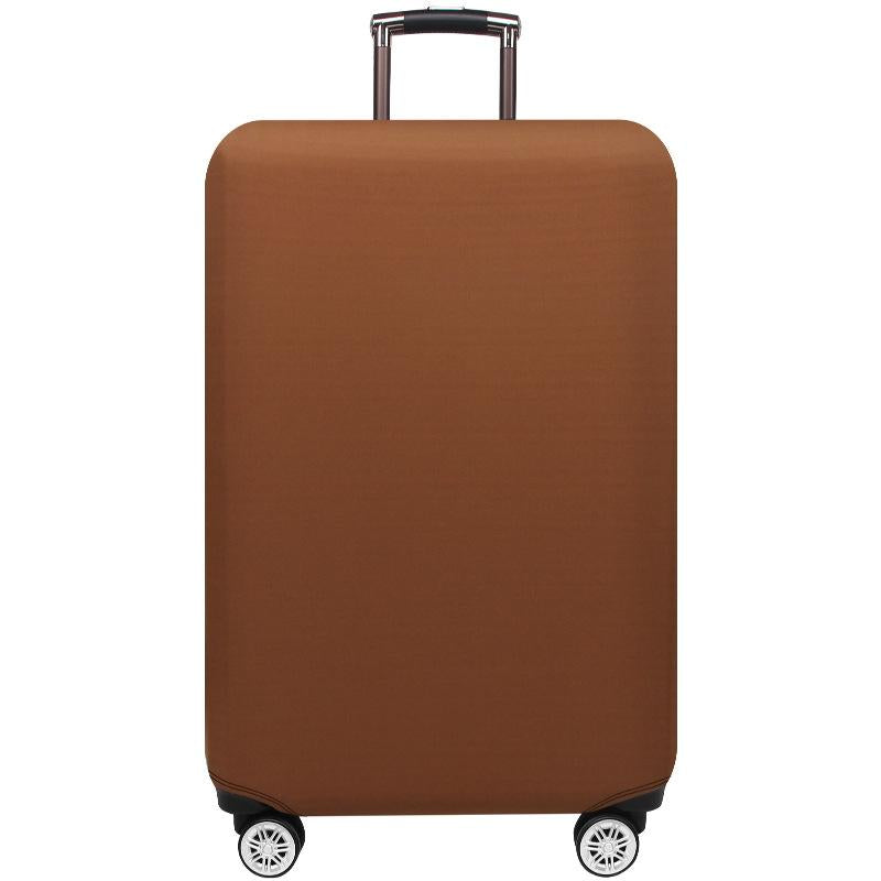 Stretch Luggage Dust-Proof Cover - Durable & Protective - Size S - Orange Red