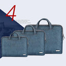 13.3 Inch Simple Business Laptop Bag With Liner - Ls-116 - Canvas Bohemia