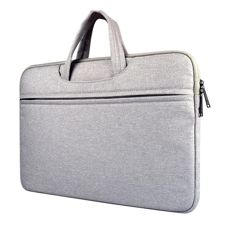 Lightweight Laptop Bag With Durable Zipper For Macbook Samsung Sony Dell Alienware Chuwi Asus Hp - Grey