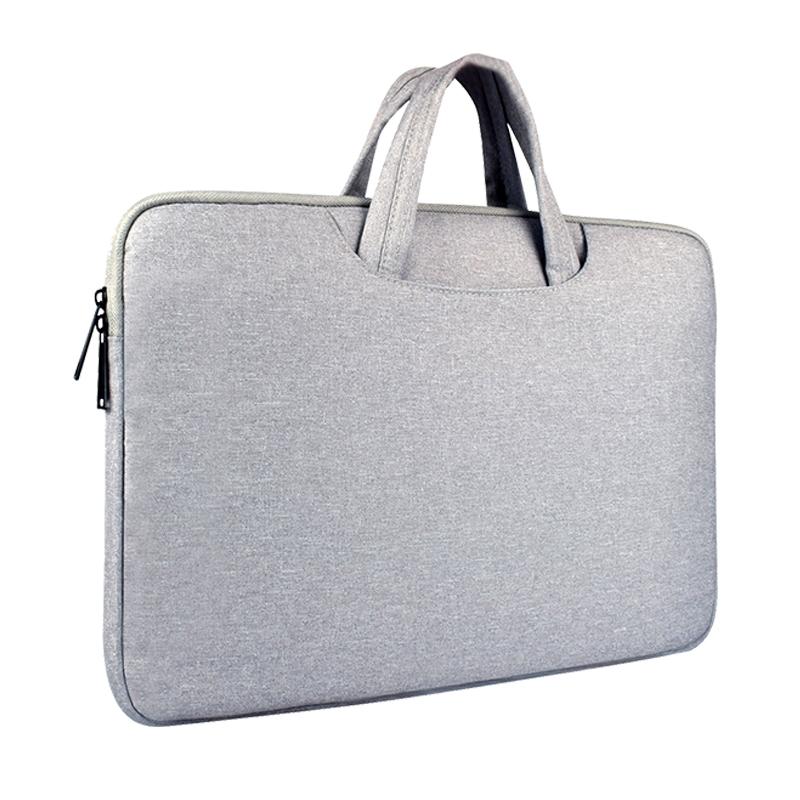 Lightweight Laptop Bag With Durable Zipper For Macbook Samsung Sony Dell Alienware Chuwi Asus Hp - Grey