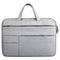 14 Inch Laptop Tablet Bag With Multiple Pockets And Soft Handle - Grey