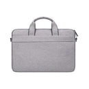 Portable 13.3 Laptop / Tablet Bag With Dual Pockets And Soft Handle - Grey