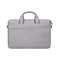 Portable 13.3 Laptop / Tablet Bag With Dual Pockets And Soft Handle - Grey