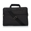 15.4 Inch Laptop Bag - Portable One Shoulder Zipper For Macbook Samsung Sony Dell Alienware Chuwi Asus Hp - Grey