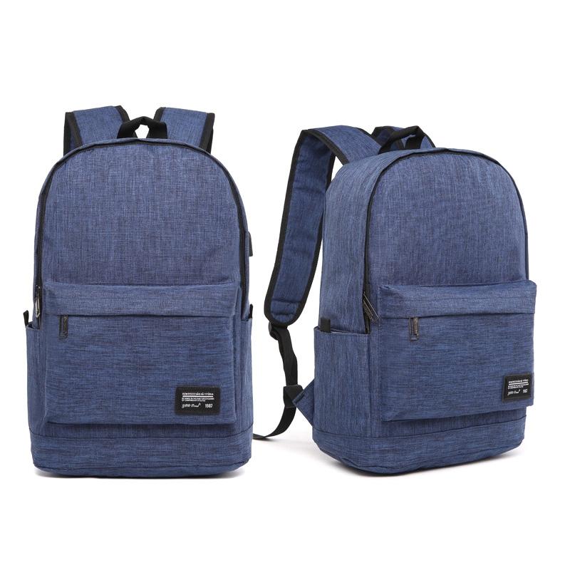 Multi-Function Laptop Backpack With Usb Port - Fits 15.6 Devices - Oxford Cloth - 45X31X16Cm - Grey