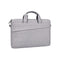 Portable Laptop Tablet Bag - 15.6 Inch Double Side Pockets Soft Handle Oxford Cloth - Deep Space Gray - Grey