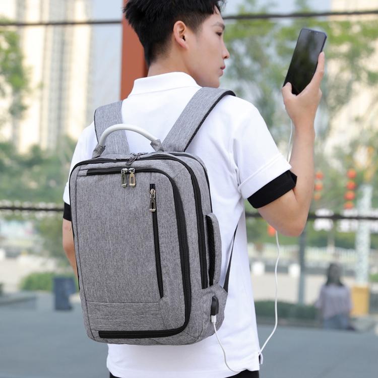 Multifunctional Oxford Laptop Backpack - Cxs-620 - Grey