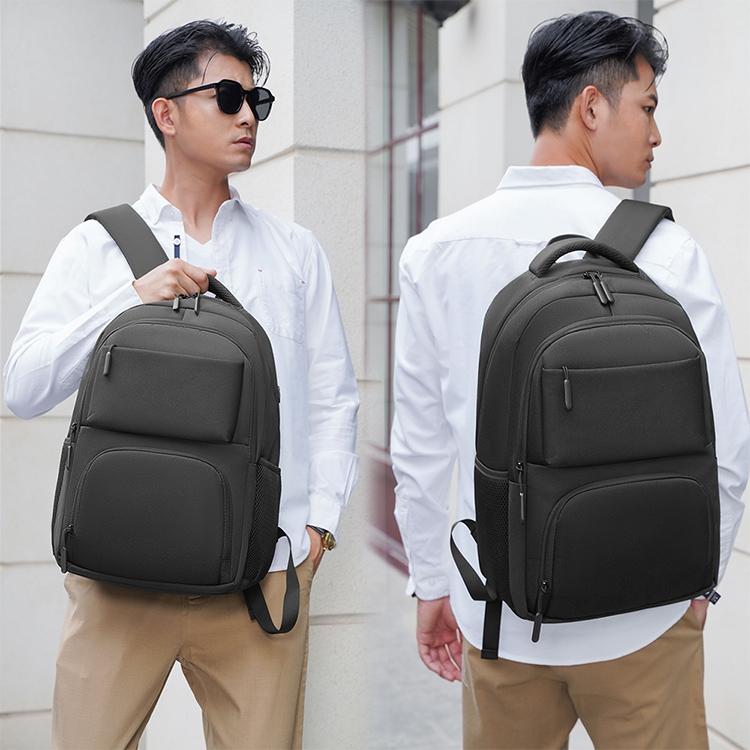 Multifunctional Oxford Laptop Backpack - Cxs-615 - Light Grey