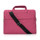 15.4 Inch Laptop Bag - Portable One Shoulder Zipper For Macbook Samsung Sony Dell Alienware Chuwi Asus Hp - Blue