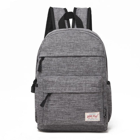 Versatile Canvas Laptop Backpack For 13-15 Inch - 36X25X10Cm - Blue