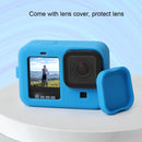 Silicone Case With Wrist Strap And Lens Cover For Gopro Hero10 / 9