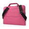 13.3 Inch Laptop Bag - Portable One Shoulder Zipper Design For Macbook Samsung Sony Dell Alienware Chuwi Asus Hp - Magenta