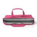 13.3 Inch Laptop Bag - Portable One Shoulder Zipper Design For Macbook Samsung Sony Dell Alienware Chuwi Asus Hp - Magenta