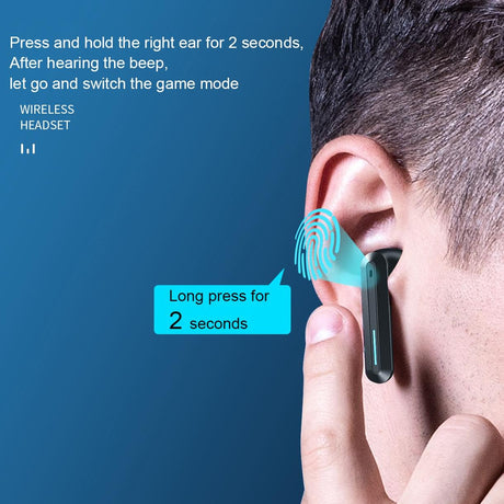 Wireless Bluetooth Gaming Earphones - Et Series V9