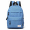 Versatile Canvas Laptop Backpack For 13-15 Inch - 36X25X10Cm - Baby Blue