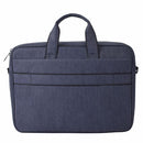 13.3 Inch Waterproof Anti-Theft One-Shoulder Handbag With Suitcase Belt - Navy Blue