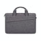 Portable Laptop Tablet Bag - 15.4 Inch Double Side Pockets Soft Handle Oxford Cloth - Navy Blue