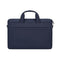 Portable Laptop Tablet Bag - 15.6 Inch Double Side Pockets Soft Handle Oxford Cloth - Deep Space Gray - Navy Blue