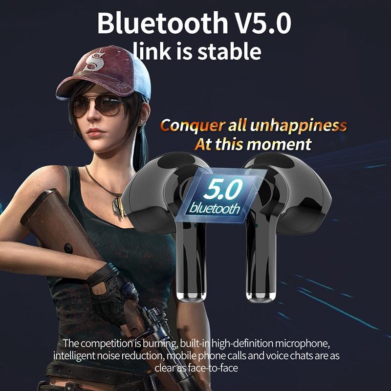 Wireless Bluetooth 5.0 Earbuds With Charging Case - T3 Tws