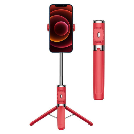 Wireless Selfie Stick With Remote Tripod - Compact Design