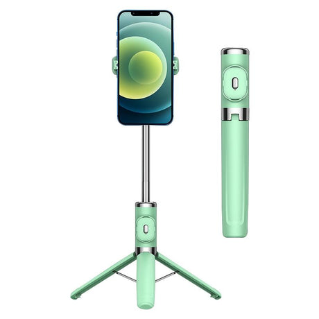 Wireless Selfie Stick With Remote Tripod - Compact Design