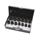 14pcs Wurth 1/2" Spiral Twist Socket Nut Set Kit Ratchet Wrench