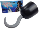 PIRATE HOOK Captain Hand Halloween Fancy Dress Up Costume Swashbuckler