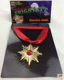 VAMPIRE MEDAL Medallion Necklace Halloween Star Costume Dracula Party