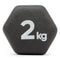 Adidas Dumbells Pair Weight Lifting Home Fitness Gym Strength Exercise - 2 Kg