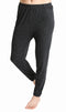 Womens Merino Wool Long Janes Thermal Underwear Layer Thermals Leggings Pants - Black - 10-12