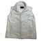 WHITE POLAR FLEECE VEST Thick Casual Wear Warm Winter Plain Fleecy Jacket - White - X-Small