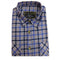 Mens FLANNELETTE SHIRT Check 100% COTTON Flannel Vintage Long Sleeve - 48 (Full Placket) - M