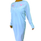 Womens Ladies Cotton Nightie Night Gown Pajamas Pyjamas Sleepwear PJ - Blue - 12