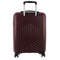 Pierre Cardin 3-Piece Hardshell Super Light Luggage Bags Travel Suitcase - Burgundy