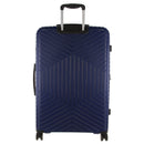 Pierre Cardin 65cm Medium Hard-Shell Suitcase Travel Luggage Bag - Navy