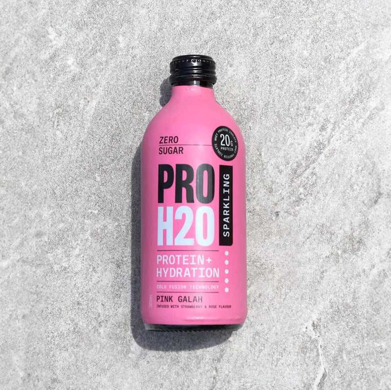 PRO H20 Sparkling 20g Protein Hydration Drink Zero Sugar Hydrate - Pink Galah