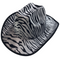 ZEBRA HAT Adult Cowboy Print Wild West Costume Party Fancy Dress Fedora