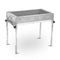 Stainless Steel Portable Outdoor BBQ Barbecue Grill Set Charcoal Kebab Picnic Camping Sets Large