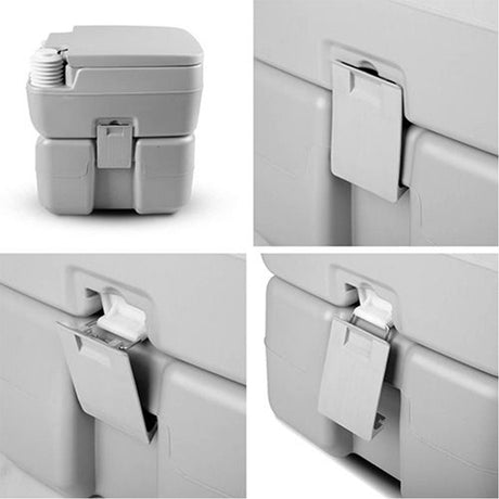 20L Outdoor Portable Camping Toilet With Carry Bag