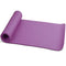 10mm Extra Thick NBR Yoga Mat Gym Pilates Fitness Exercise - purple