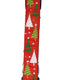 Christmas Dog Collars Adjustable Small Red Xmas Trees