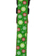 Christmas Dog Leashes 1.2m Green Snow Flakes