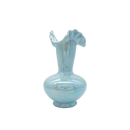 Mermaid Iridescent Ceramic Vase Blue