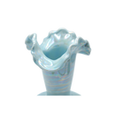 Mermaid Iridescent Ceramic Vase Blue