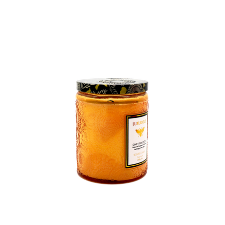 Faubourg Embossed Scented Candle amber