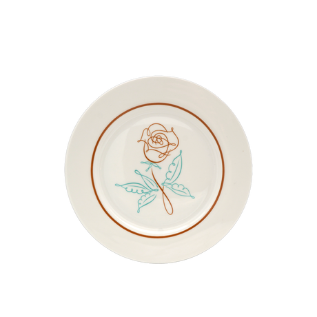 Florence Rose Flat Plate