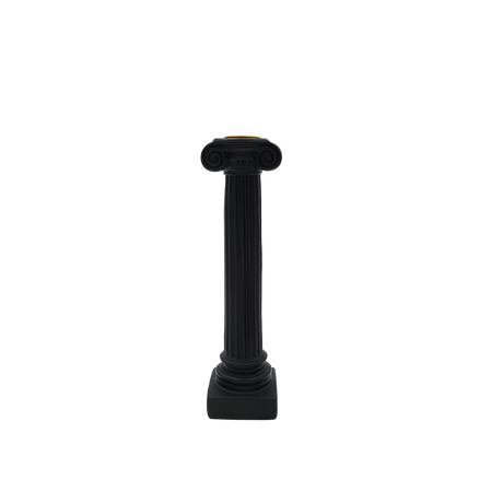 Parthenon Candle Holder black