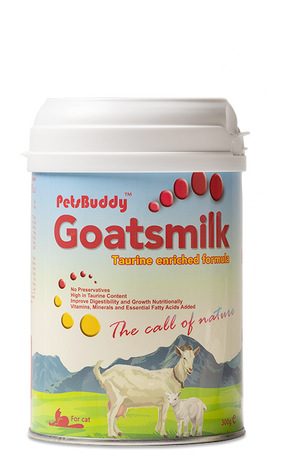 PetsBuddy Goatmilk Taurine Enriched Formula For Cats 300g