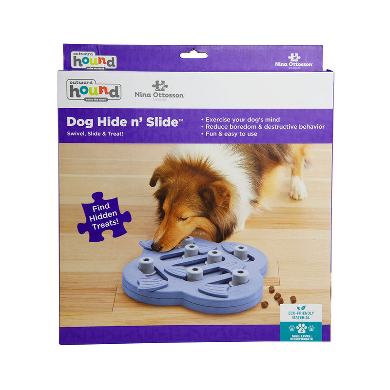 Dog Hide N Slide - Purple by Nina Ottosson