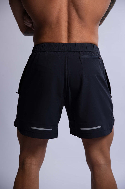 MEN'S PRO-TECH PERFORMANCE SHORTS BLACK